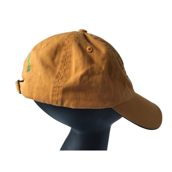 Power Trip Energy Orange Green Adjustable Cap Hat Lid Sunshine Vintage - Picture 5 of 8